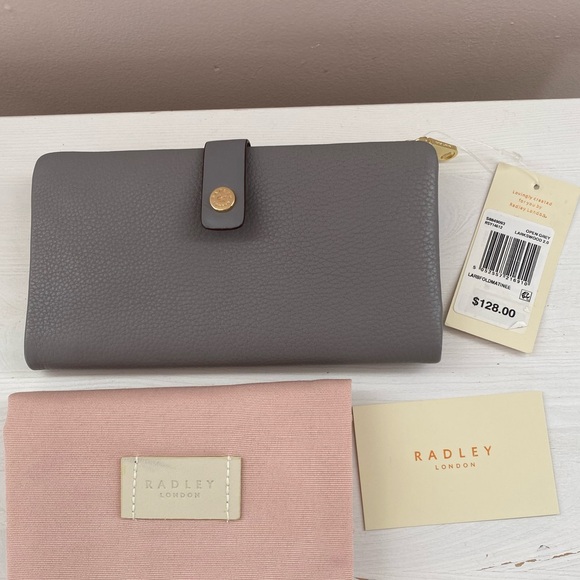Radley London Larkswood 2.0 Bifold Wallet Color: Soft Grey - Picture 5 of 8